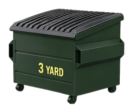 3 YD³ yard dumpster