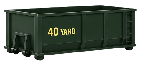 40 YD³ yard dumpster